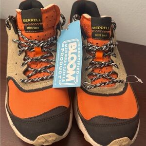 NWT Merrell Speed Solo Men’s Hiking US 9 EUR 42 Waterproof Leather